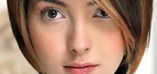 треугольное лицо