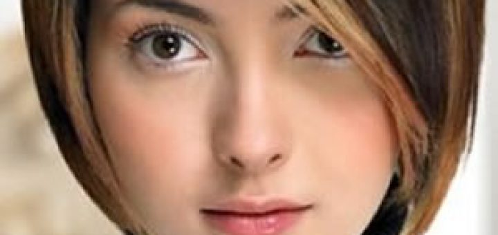 треугольное лицо