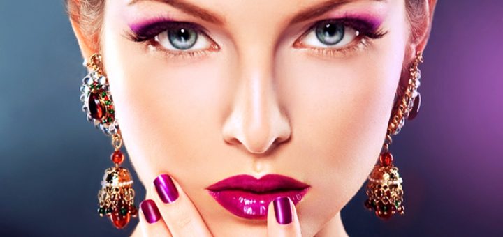 макияж на новый год