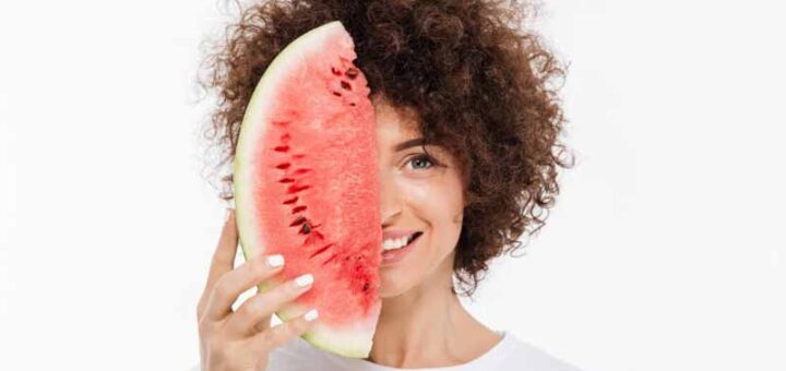 арбузная маска