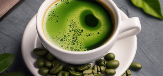 зеленый кофе