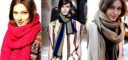 модные шарфы этого сезона