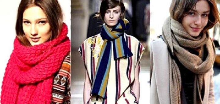 модные шарфы этого сезона