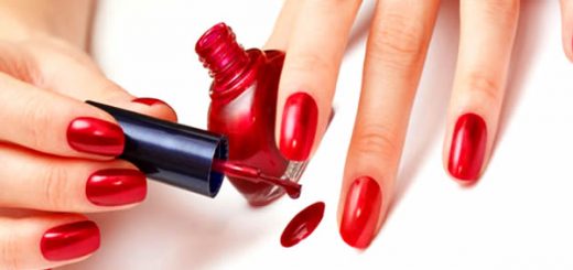 нанесение лака